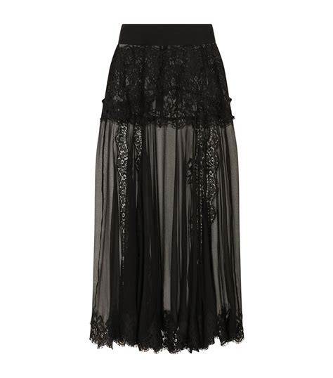 dolce gabbana tulle skirt|dolce and gabbana pencil skirt.